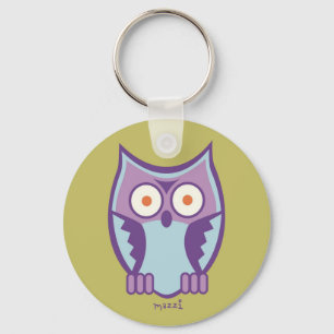 MAZZI the KING OWL Keychain