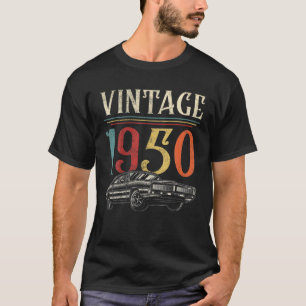 Mb 72Nd Birthday Vintage 1950 Retro Classic Car Ap T-Shirt