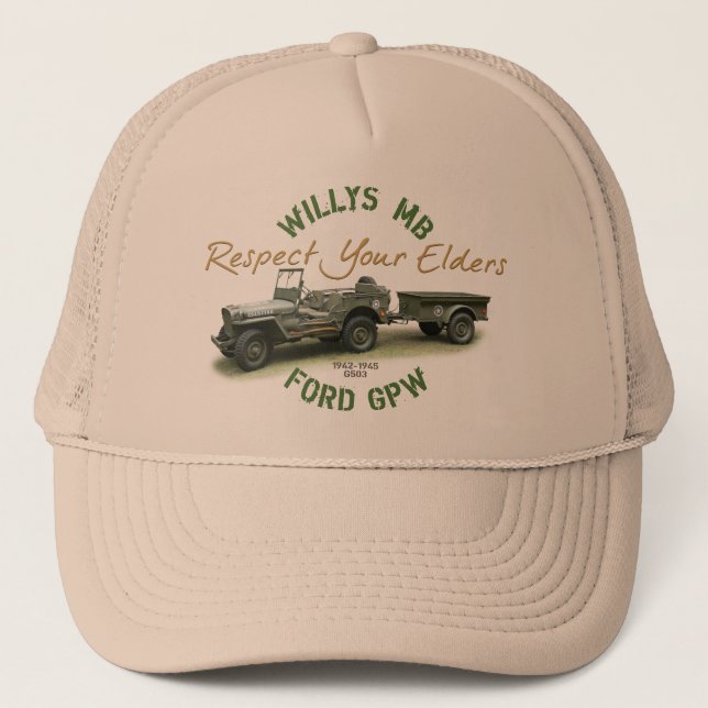 MB GPW Respect Your Elders - Hat (Front)