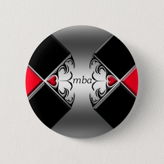 mba 2 inch round button (Front)