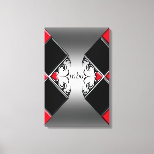 mba canvas print (Front)