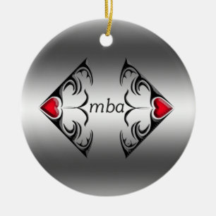 mba ceramic ornament