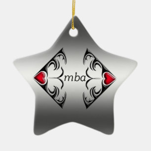mba ceramic ornament