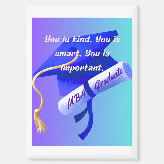 MBA Gift Magnet (Front)