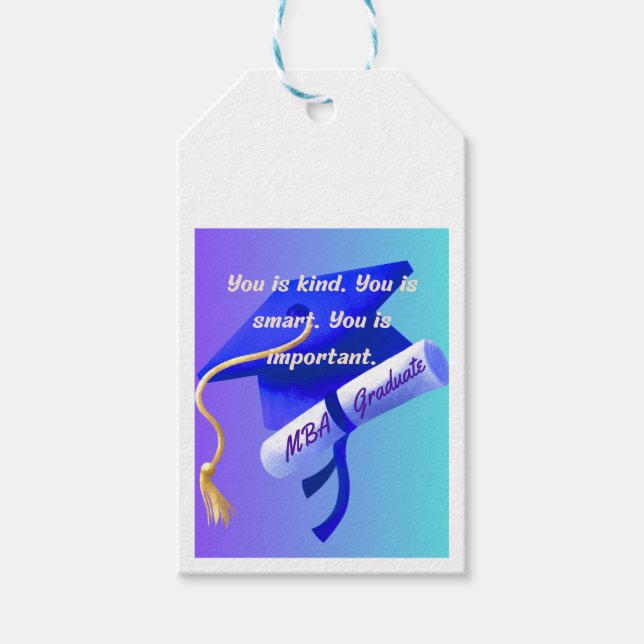MBA Gift Tags (Front)