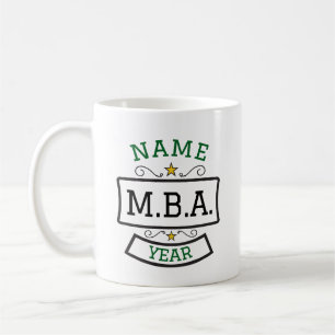 MBA Graduation Cadeau Mug personnalisé