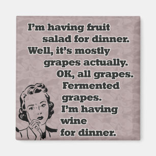 MBM fruit salad Magnet