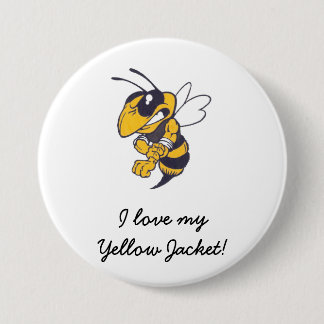 Mbrfl Yellow Jackets Under 10 3 Inch Round Button