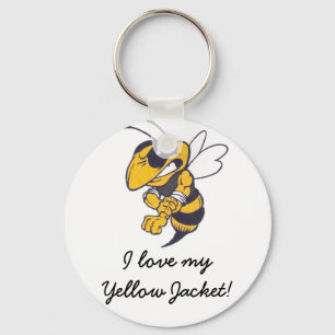 Mbrfl Yellow Jackets Under 10 Keychain