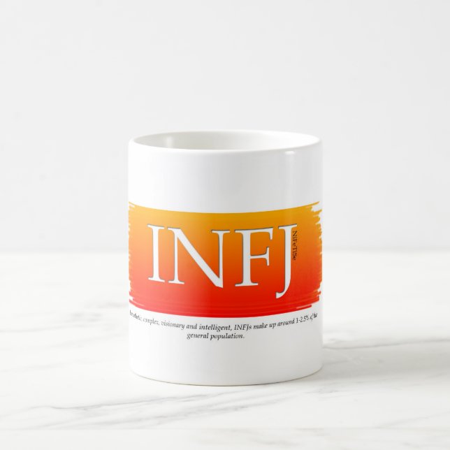 MBTI INFJ Coffee Mug (Center)