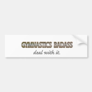 mc13  GYMNASTICS Bumper Sticker