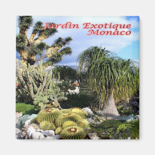 MC - Monaco - Exotic Garden Magnet