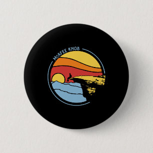 Mcafee's Knob Trail Hiking Giant Star Roanoke Grap 2 Inch Round Button