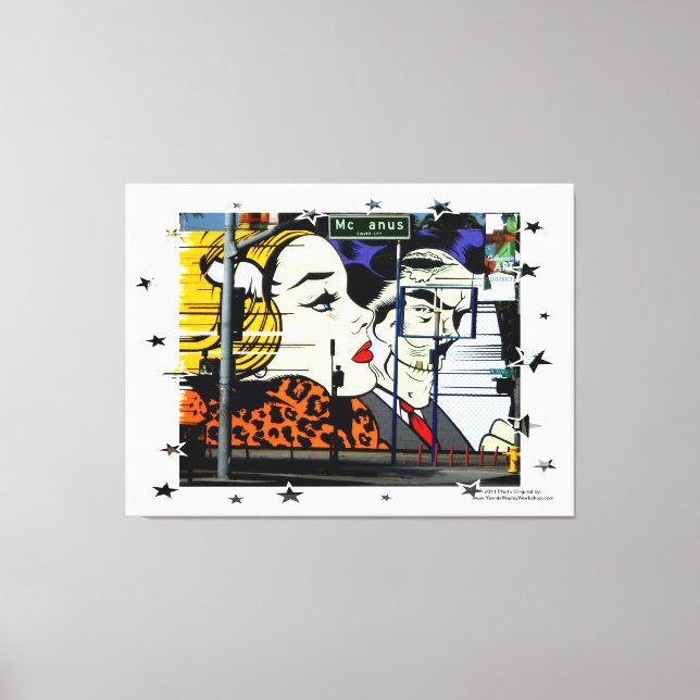 McAnus Street Canvas Print (Front)