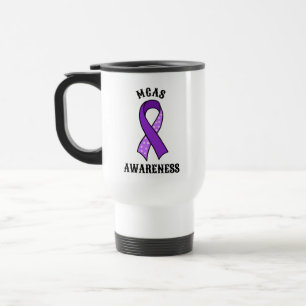 MCAS Awareness Ribbon Travel Mug