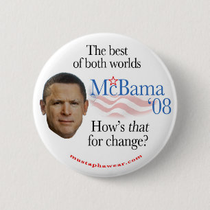 McBama '08 2 Inch Round Button