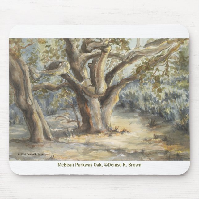 McBean Parkway Oak Mousepad (Front)