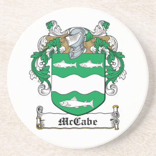 McCabe Family Crest Coaster