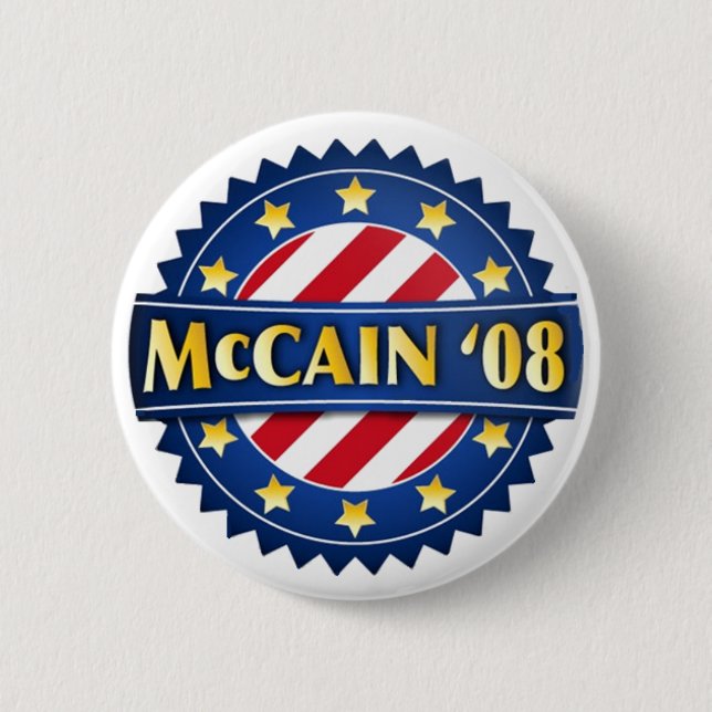 McCain '08 Button (Front)