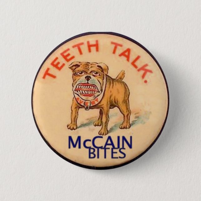 McCain Bites Button (Front)