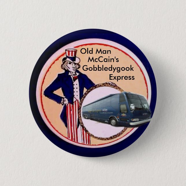 McCain Gobbledygook, Express Button (Front)