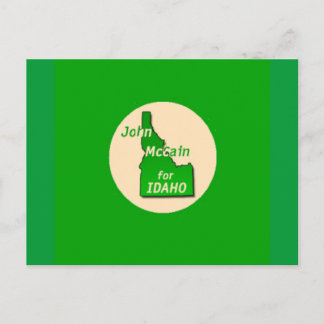 McCAIN IDAHO Postcard