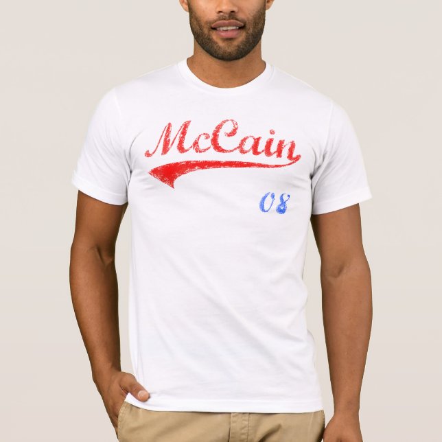 McCain Jersey Styled T-shirt (Front)