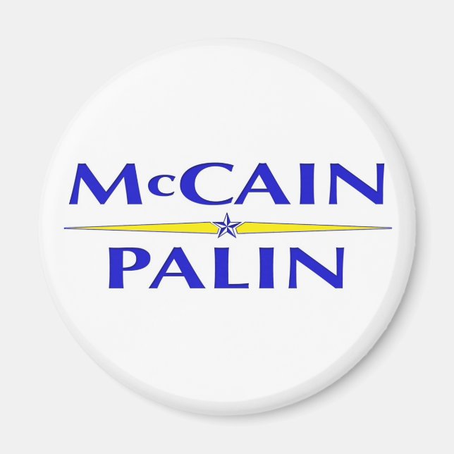 McCain Palin 2008 - Magnet électoral présidentiel (Devant)