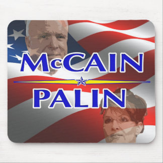 McCain Palin 2008 Presidential Election Mousepad