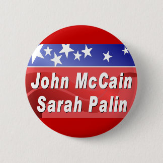 McCain / Palin 2 Inch Round Button