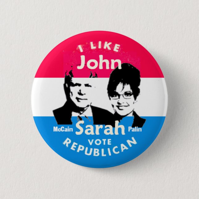 McCain Palin Button (Front)