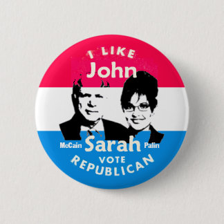 McCain Palin Button