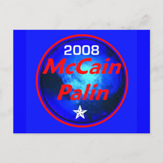 McCain Palin Cosmic Postcard