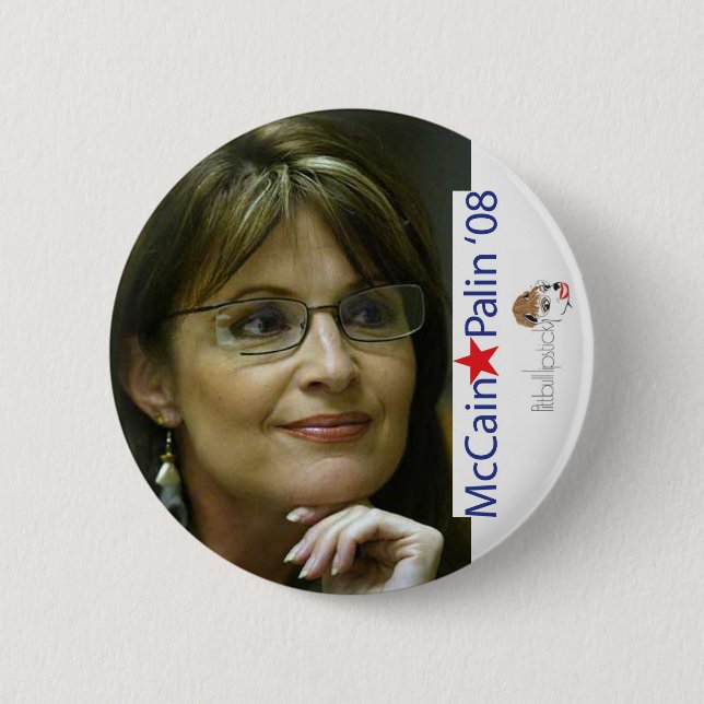 McCain Palin Election Button (Front)