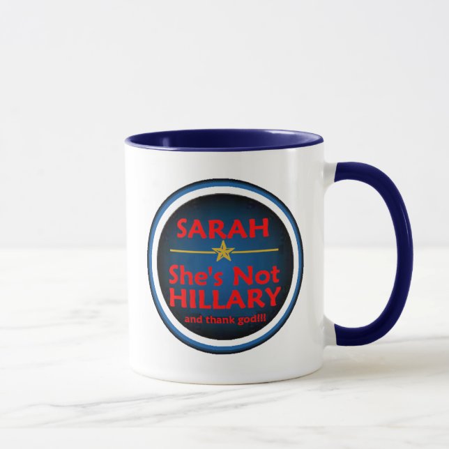 McCain Palin HILLARY Mug (Right)