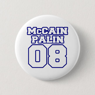 McCain Palin Jersey 2 Inch Round Button