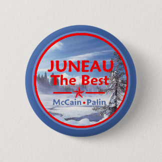 McCain Palin JUNEAU Button