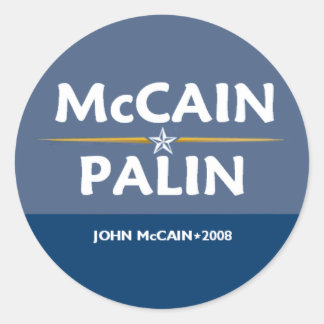 McCain Palin Pres VP Sticker