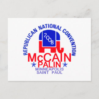 McCain Palin RNC Postcard