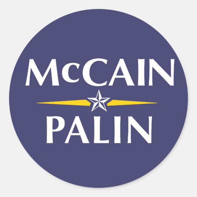 McCain/Palin Sticker (Front)
