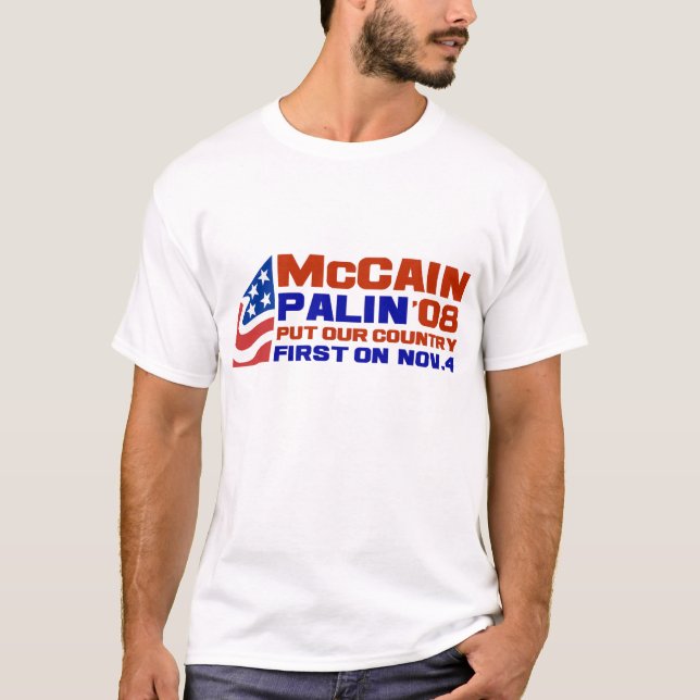 McCain & Palin T-Shirt (Front)