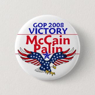 McCain Palin VICTORY Button