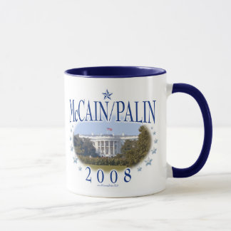 McCain Palin White House 2008 Mug