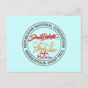 McCain South Dakota RNC Postcard