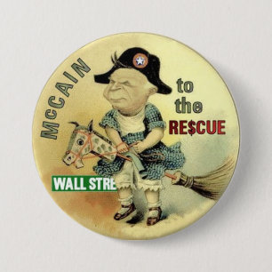 McCain Wall St. Rescue Button