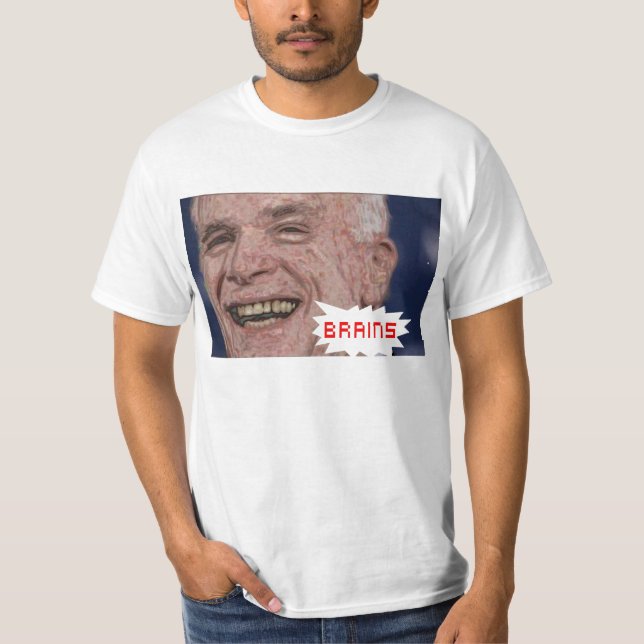 mccain zombie t shirt (Front)