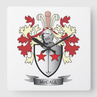 McCall Family Crest Coat of Arms
