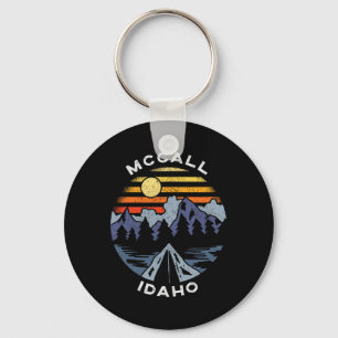 Mccall Idaho Mountains Vacation Camping Souvenir  Keychain