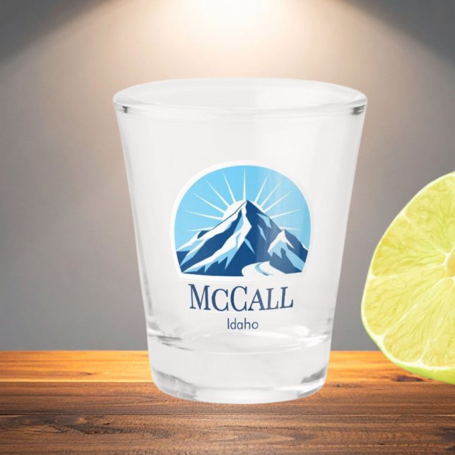 McCall Idaho ski Shot glass (Creator Uploaded)