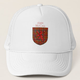 McCall Tartan Scottish Plaid Lion Rampant Trucker Hat